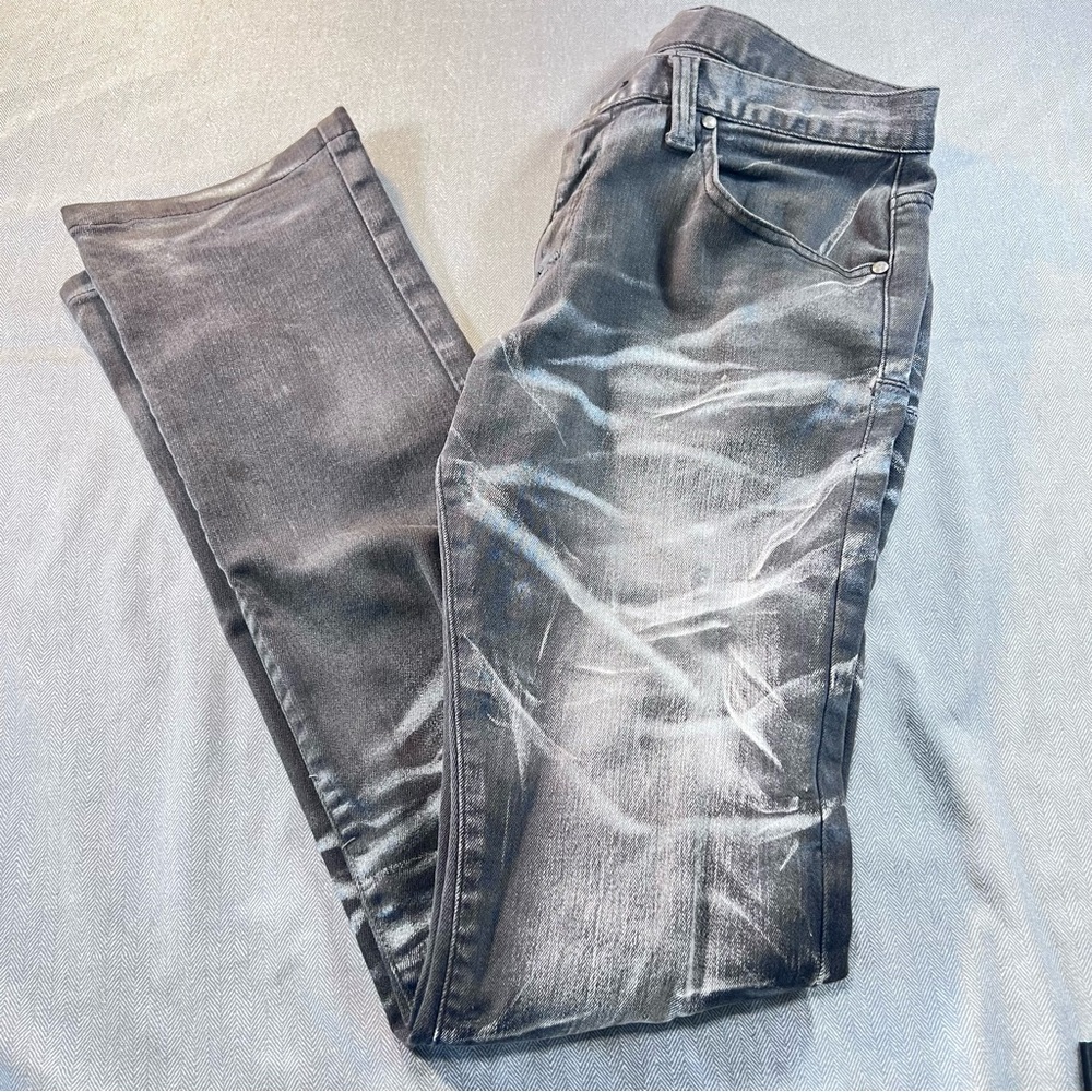 Tornado Mart Japan Black Flared Jeans Mens Small 30” Waist